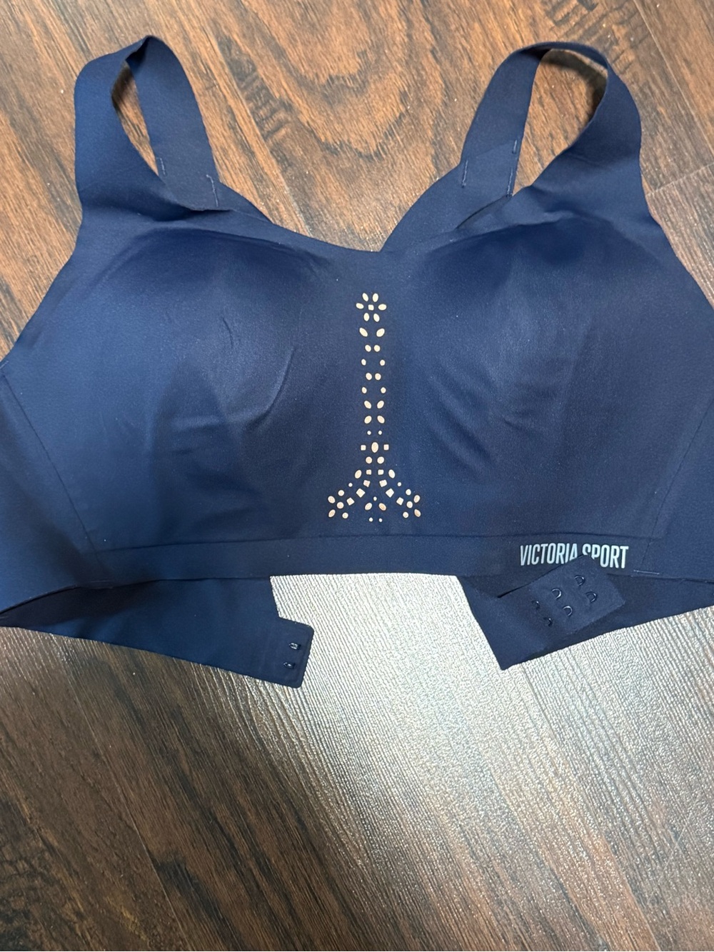 Victoria Sport Navy Seamless High-Support Sports Bra